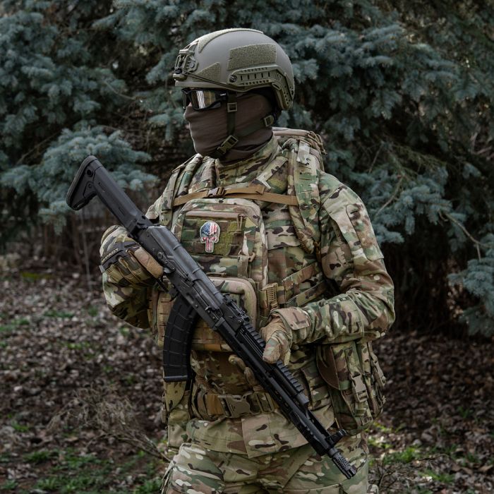 Нашивка Punisher USA GID