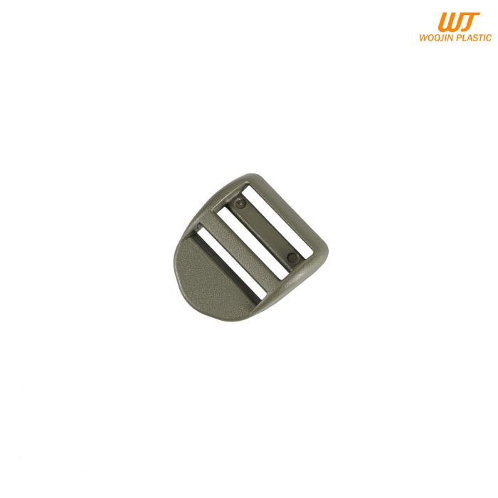 Woojin Plastic регулятор ременя Standard Curved T/L 25mm Olive