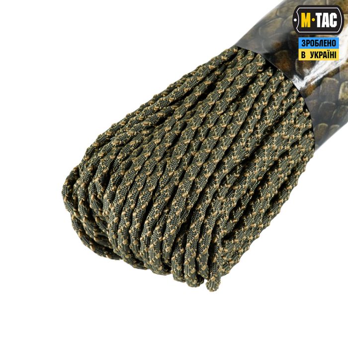M-Tac паракорд Dragon Cord 30m Ranger Green/Coyote