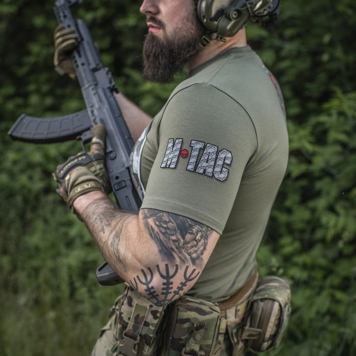 M-Tac футболка Це наша посадка Light Olive