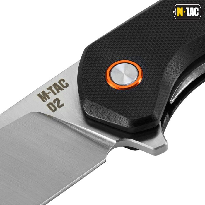 M-Tac ніж складний Type 16 Black/Steel