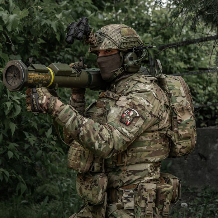 M-Tac нашивка Time PVC Black/Olive