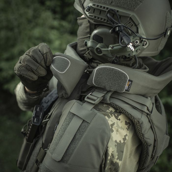 M-Tac Горжет сумісний з активними навушниками 1 клас захисту Elite Ranger Green