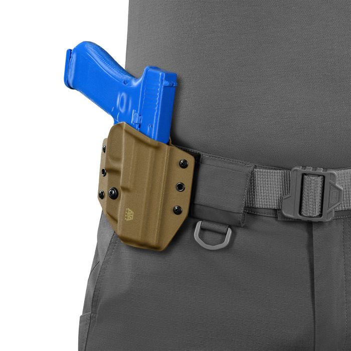 ATA Gear кобура модель Hit Factor ver.1 для зброї Glock - 17/22/47 Coyote Brown правша