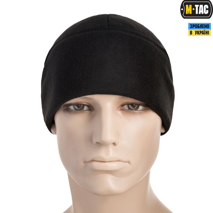 M-Tac шапка Watch Cap фліс Windblock 380 Black