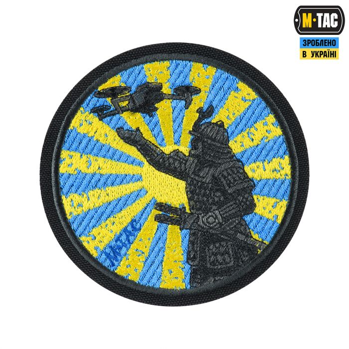 M-Tac нашивка Шлях Самурая (вишивка) Black/Yellow/Blue
