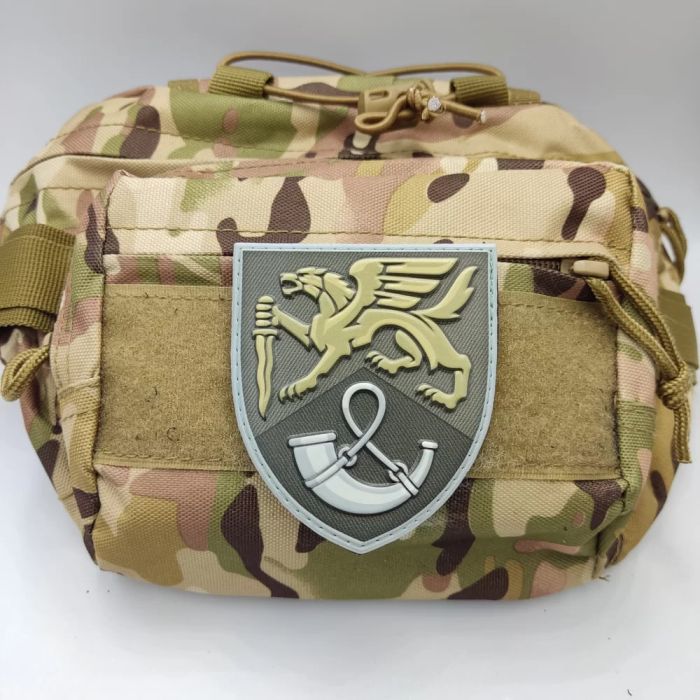 Шеврон ПВХ ЗСУ 71 окрема єгерська бригада олива