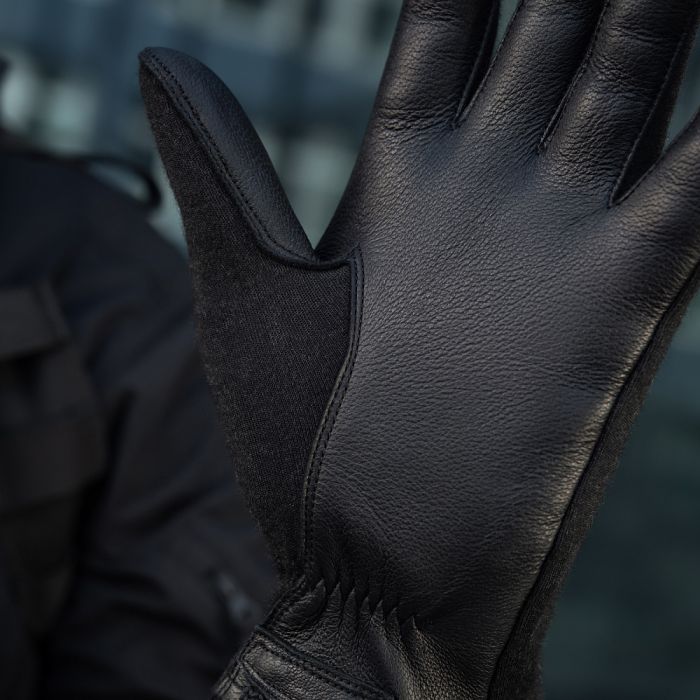 M-Tac рукавички Nomex Sport Leather Black
