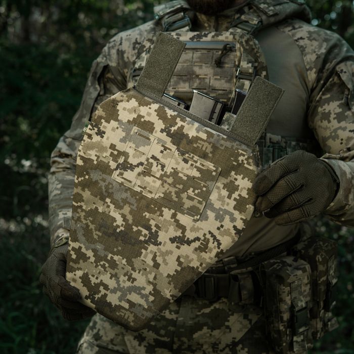 M-Tac фартух протиуламковий з балістичним пакетом 2 клас (BRONYX) Laser Cut XL MM14