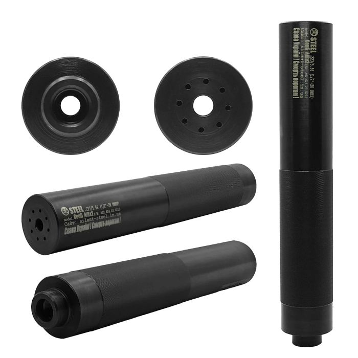 Steel Саундмодератор GEN 5 AiRx2 5.45 24x1.5 LONG для АКСУ
