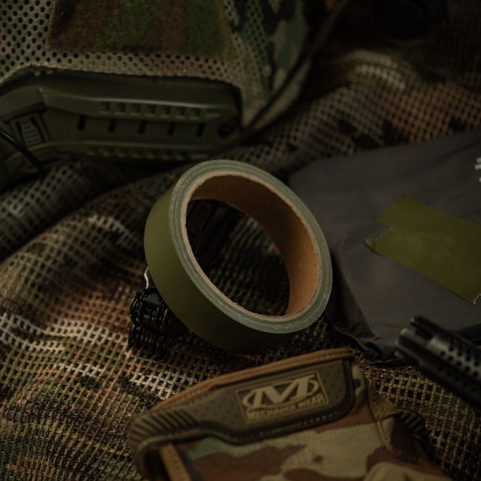 M-Tac армований скотч 25 мм 10 м олива