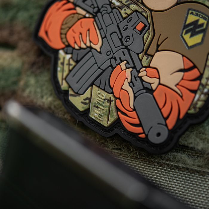 M-Tac нашивка Тигр Азов PVC