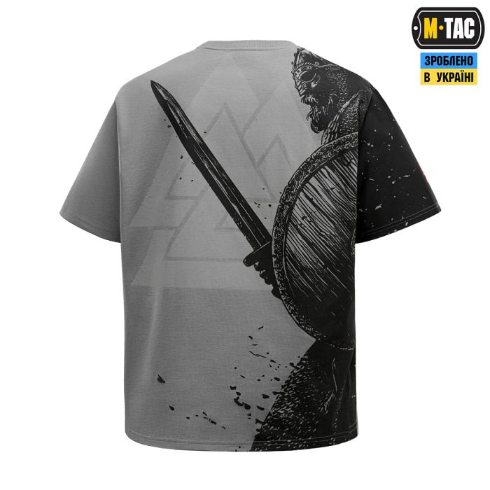 M-Tac футболка Warrior Oversize Light Grey
