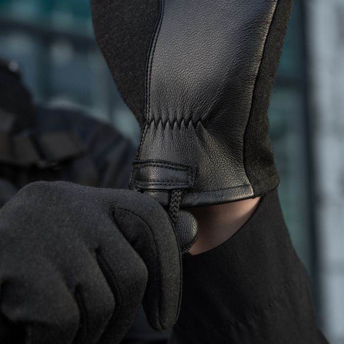 M-Tac рукавички Nomex Sport Leather Black
