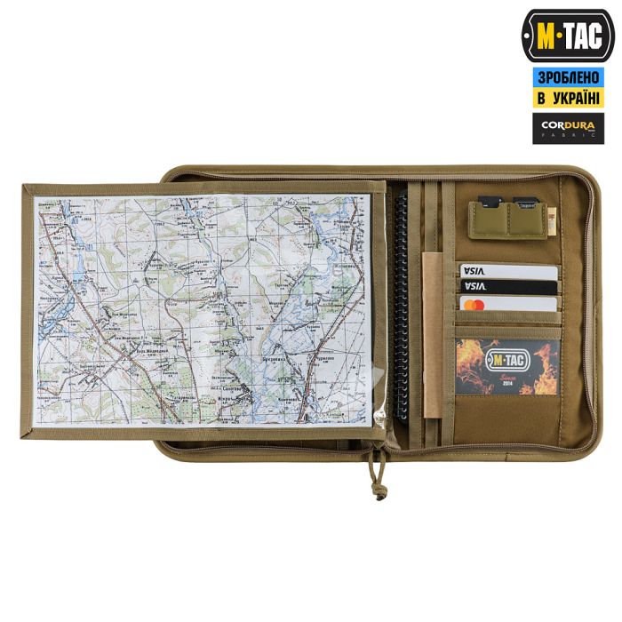 M-Tac планшет-органайзер А5 Elite Coyote