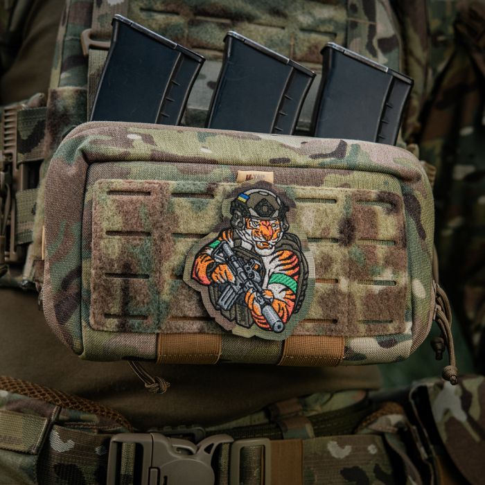 M-Tac нашивка Tiger (вишивка) Multicam/RG/Green