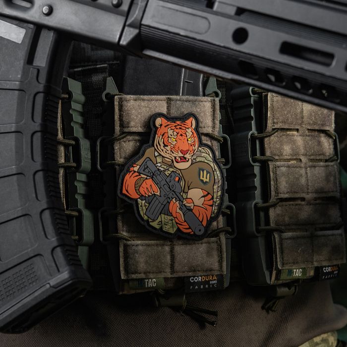 M-Tac нашивка Тигр танкові війська PVC