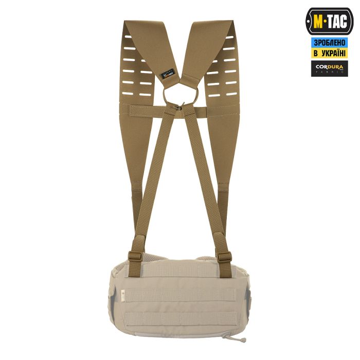 M-Tac ремені плечові для тактичного пояса Laser Cut Coyote