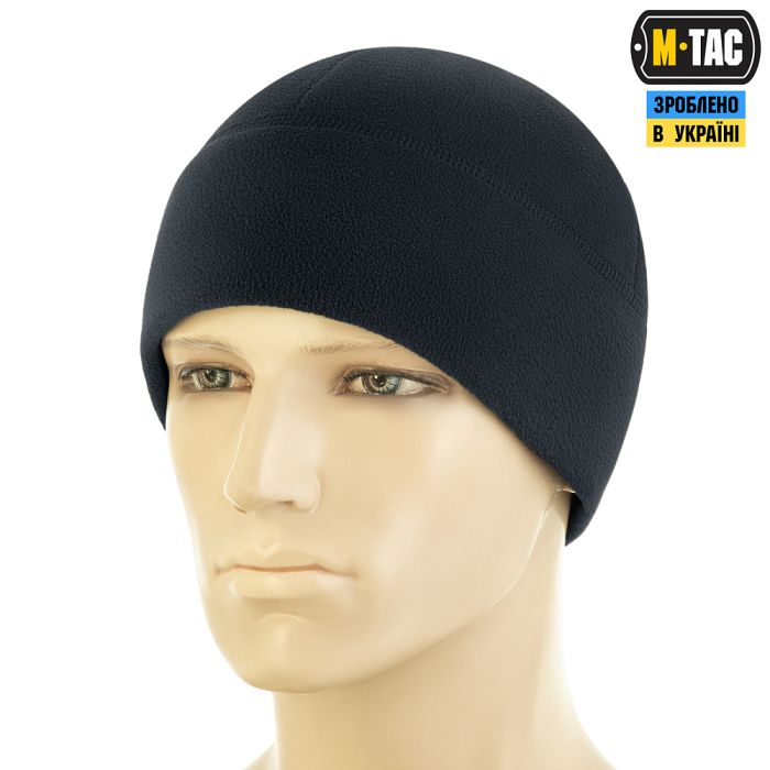 M-Tac шапка Watch Cap Elite фліс (320г/м2) with Slimtex Dark Navy Blue