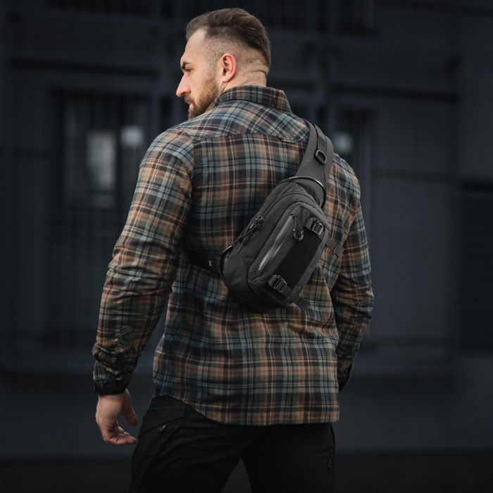M-Tac сумка Sling Civilian Lite-NR Black