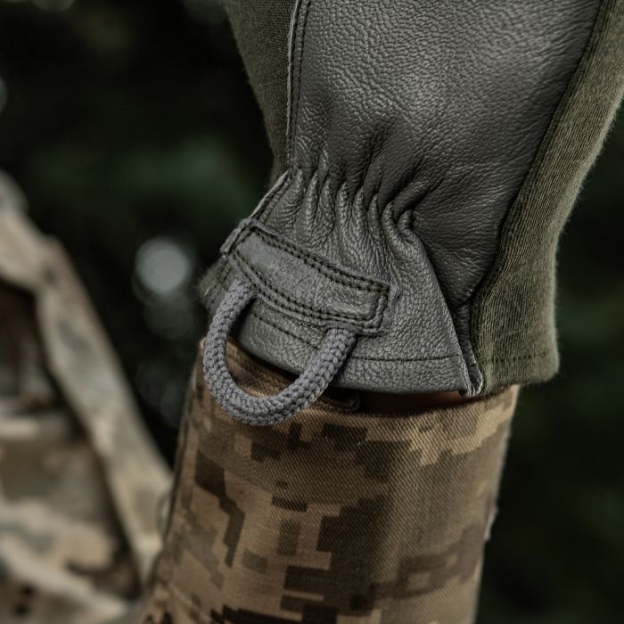 M-Tac рукавички Nomex Sport Leather Olive