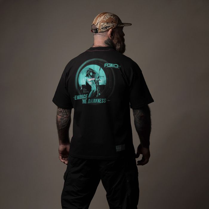 R3ICH футболка Embrace for darkness Black