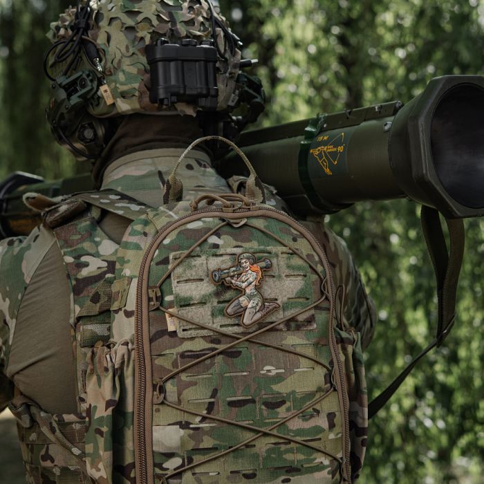 M-Tac нашивка Tactical girl №10 PVC Tattoo