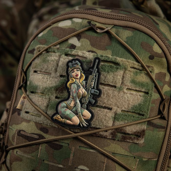M-Tac нашивка Tactical girl №5 PVC Якудза