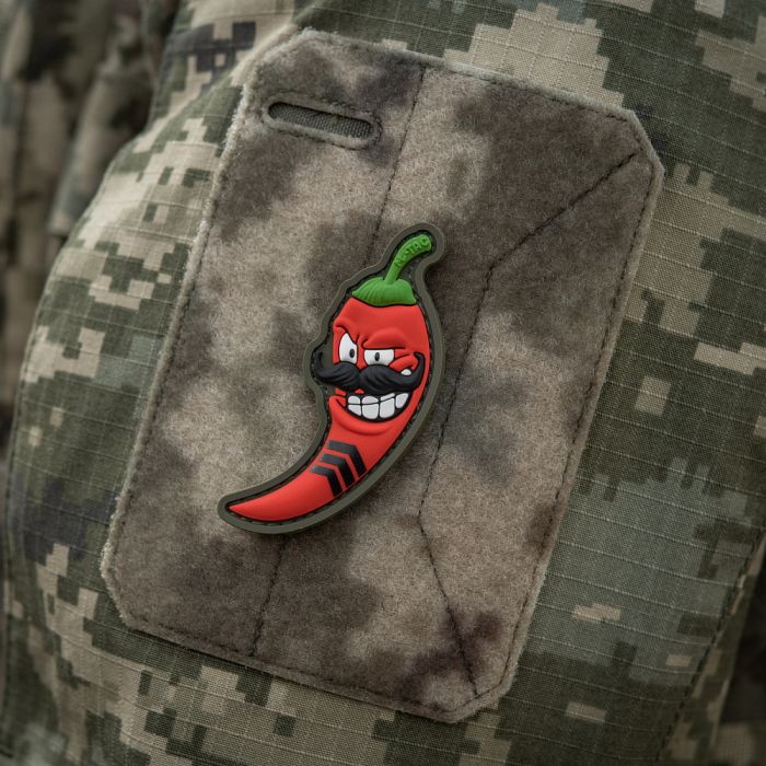 M-Tac нашивка Перчик 3D сержант (PVC)