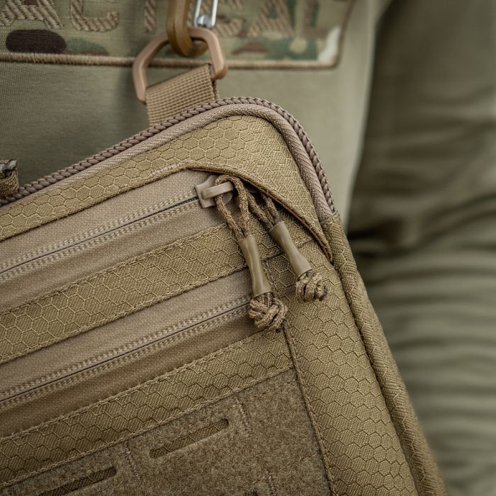 M-Tac сумка Admin Bag Medium Elite з липучкою Hex Coyote