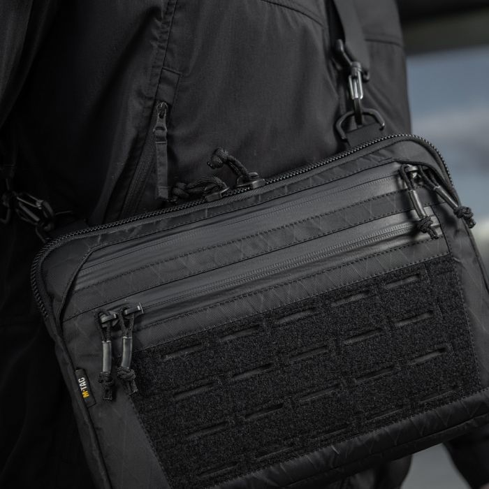 M-Tac сумка Admin Bag Medium X-PAC Elite з липучкою Black