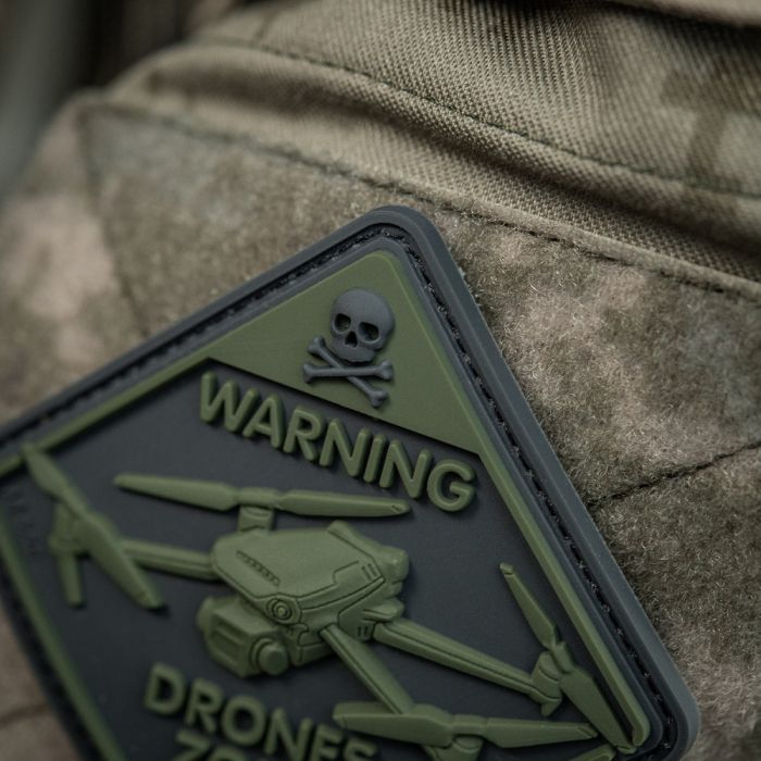 M-Tac нашивка Drones Zone PVC Olive