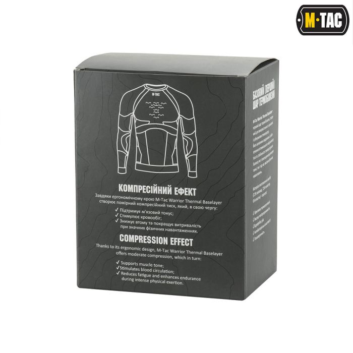 M-Tac термосорочка компресійна Black/Dark Grey
