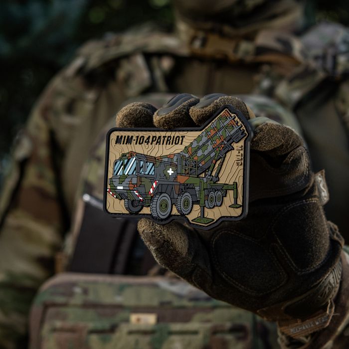 M-Tac нашивка MIM-104 Patriot (PVC)