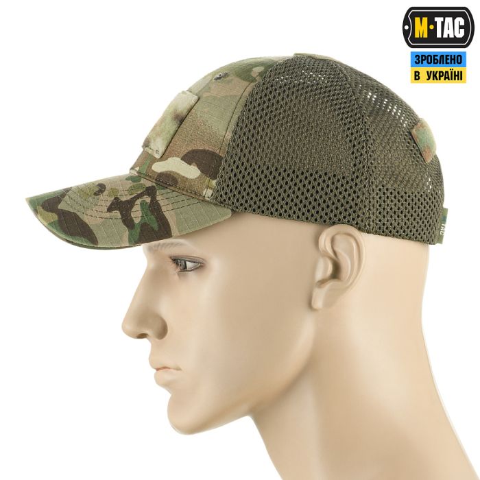 M-Tac бейсболка тактична з сіткою Rip-Stop MC