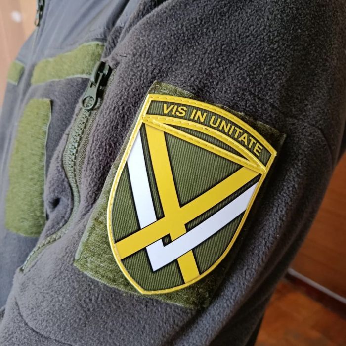 Шеврон ПВХ ЗСУ 15 армійський корпус Сухопутних військ