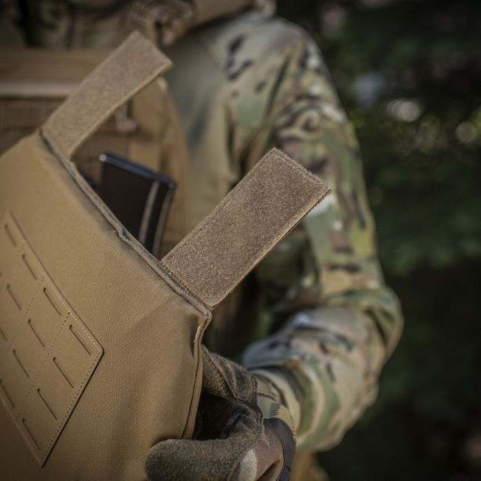 M-Tac фартух протиуламковий з балістичним пакетом 2 клас Laser Cut XL Coyote