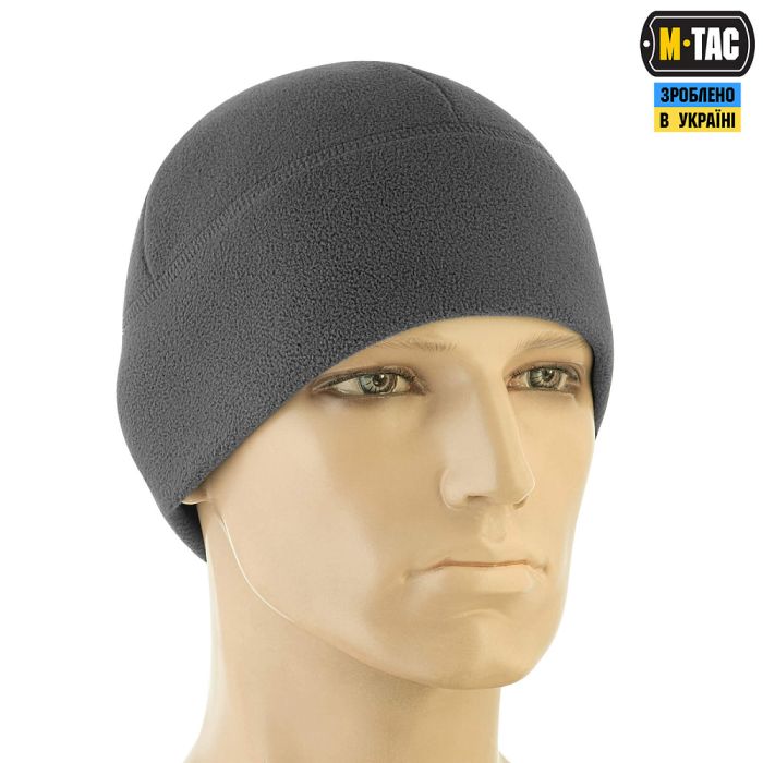 M-Tac шапка Watch Cap Elite фліс (320г/м2) Dark Grey