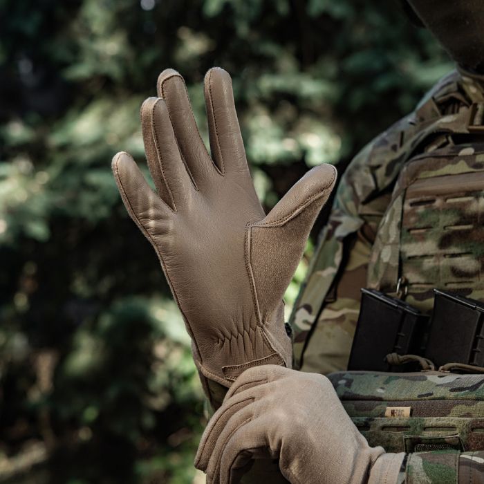 M-Tac рукавички Nomex Sport Leather Coyote