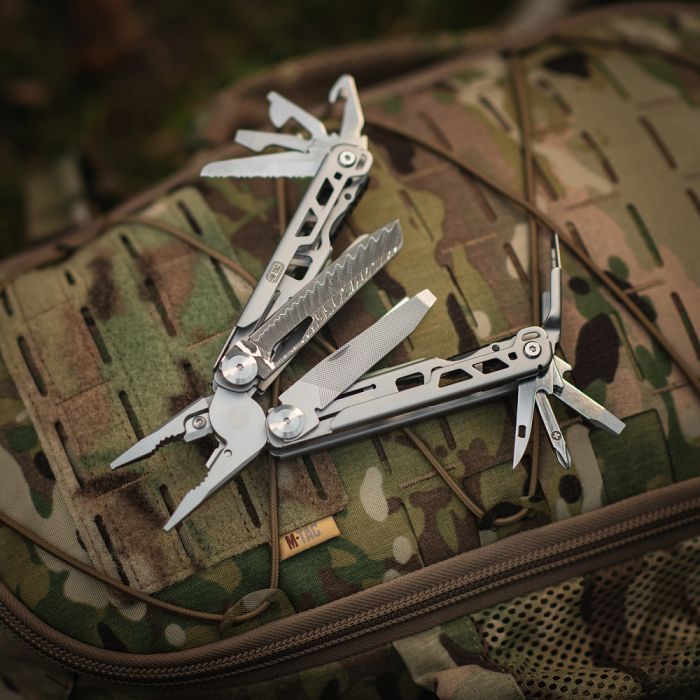 M-Tac мультитул Type 12 Steel/Damascus