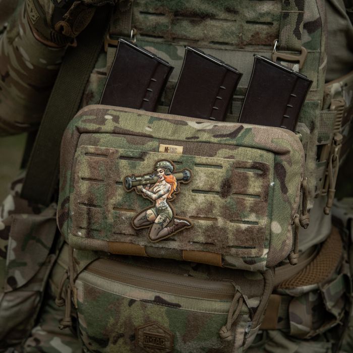 M-Tac нашивка Tactical girl №10 PVC Tattoo
