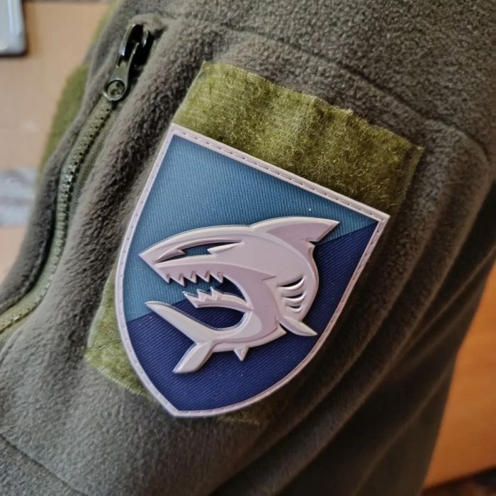 Шеврон ПВХ ЗСУ 40 окрема бригада берегової оборони