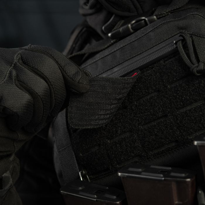 M-Tac нашивка Орнамент Мак (вишивка) Black/Red