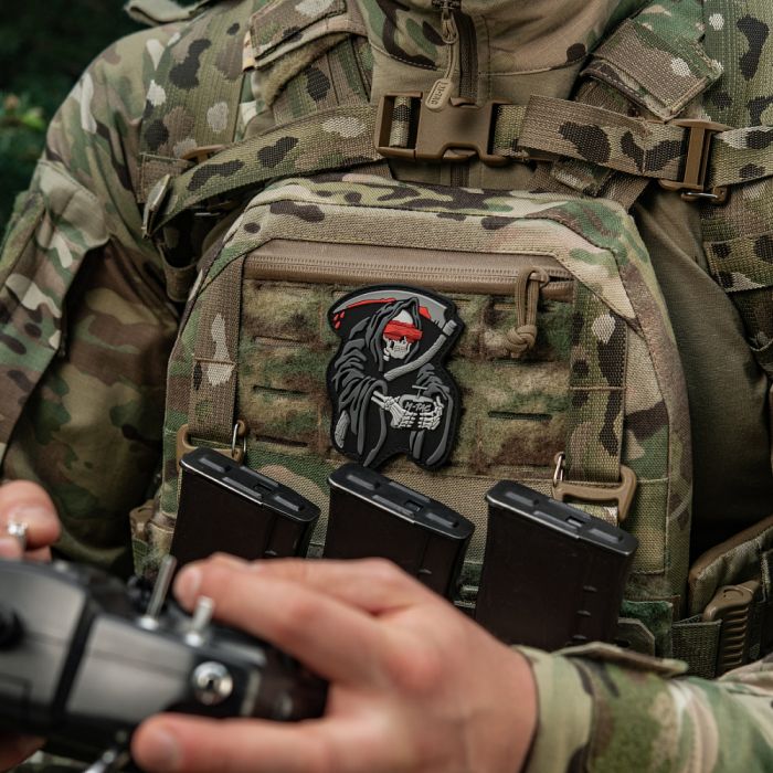 M-Tac нашивка FPV Operator PVC Black/Grey