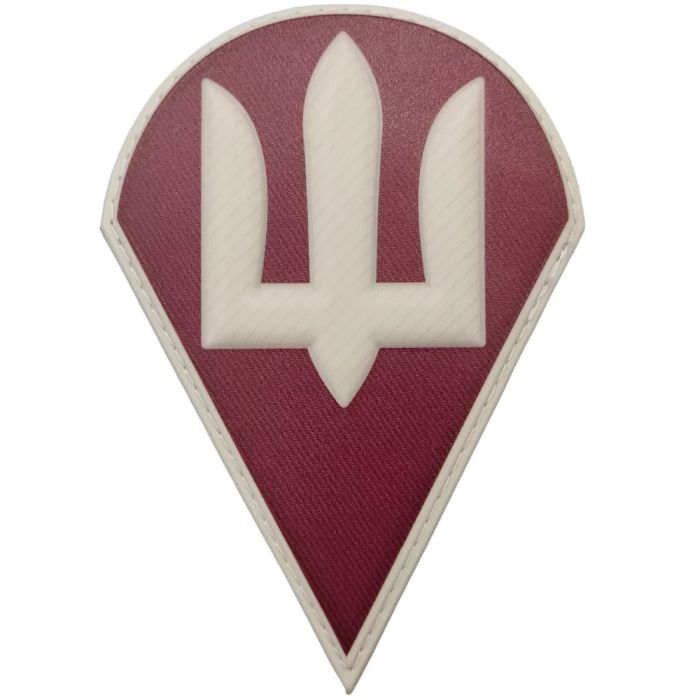 Шеврон ПВХ Десантно-штурмових військ Збройних сил України об'ємний