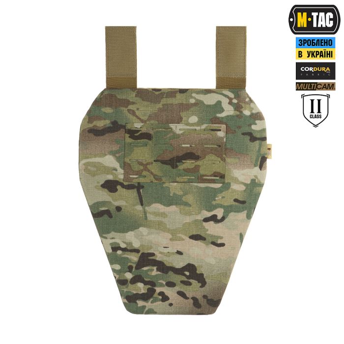 M-Tac фартух протиуламковий з балістичним пакетом 2 клас (BRONYX) Laser Cut XL Multicam