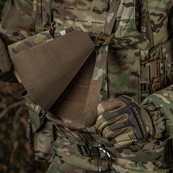 M-Tac передня панель для чохла бронежилета Sturm на 4 магазина Multicam