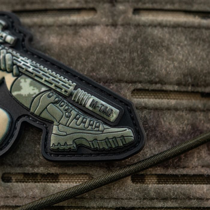 M-Tac нашивка Tactical girl №2 PVC MM14