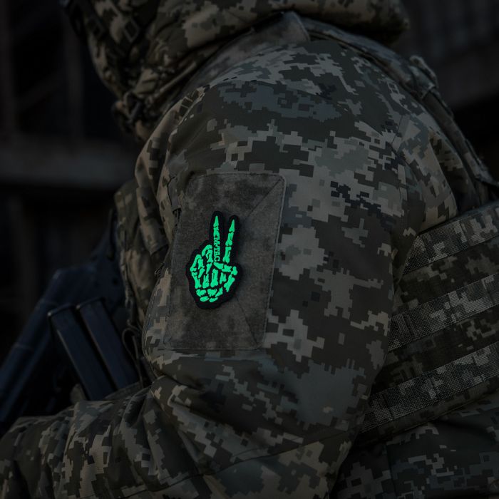 M-Tac нашивка Victory hand (вишивка) Black