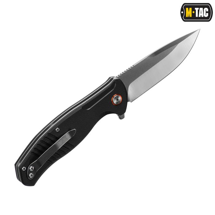 M-Tac ніж складний Type 13 Black/Steel